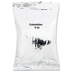 Coffee Portion Packs, Colombian De Jardin, 2oz Packets, 40/Carton