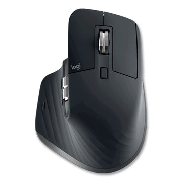 Logitech® MX Master 3 for Business Wireless Mouse, 32.8 ft Wireless Range, Right Hand Use, Graphite